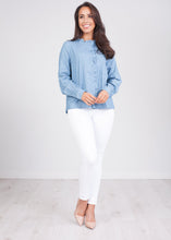 Load image into Gallery viewer, Cherie Denim Printed Shirt