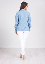 Load image into Gallery viewer, Cherie Denim Printed Shirt