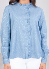 Load image into Gallery viewer, Cherie Denim Printed Shirt