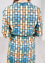 Load image into Gallery viewer, Frankie Multicoloured Midi Dress