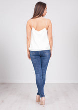 Load image into Gallery viewer, Eva Cream Cami Top