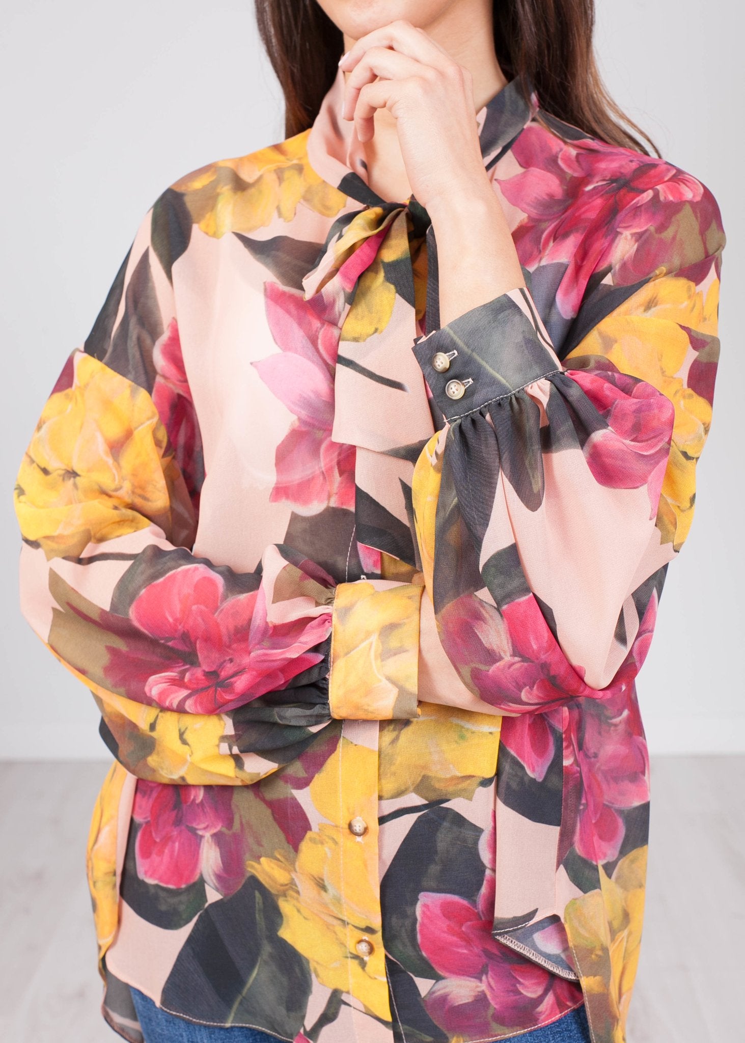 Alana Floral Blouse - The Walk in Wardrobe