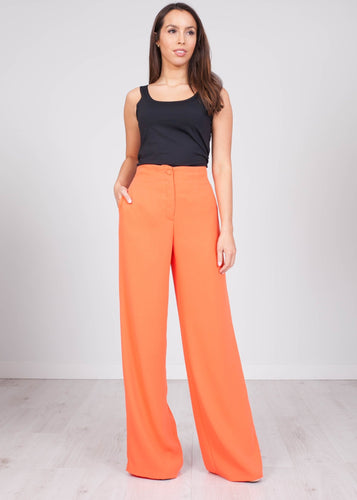 Alana Orange Trousers - The Walk in Wardrobe