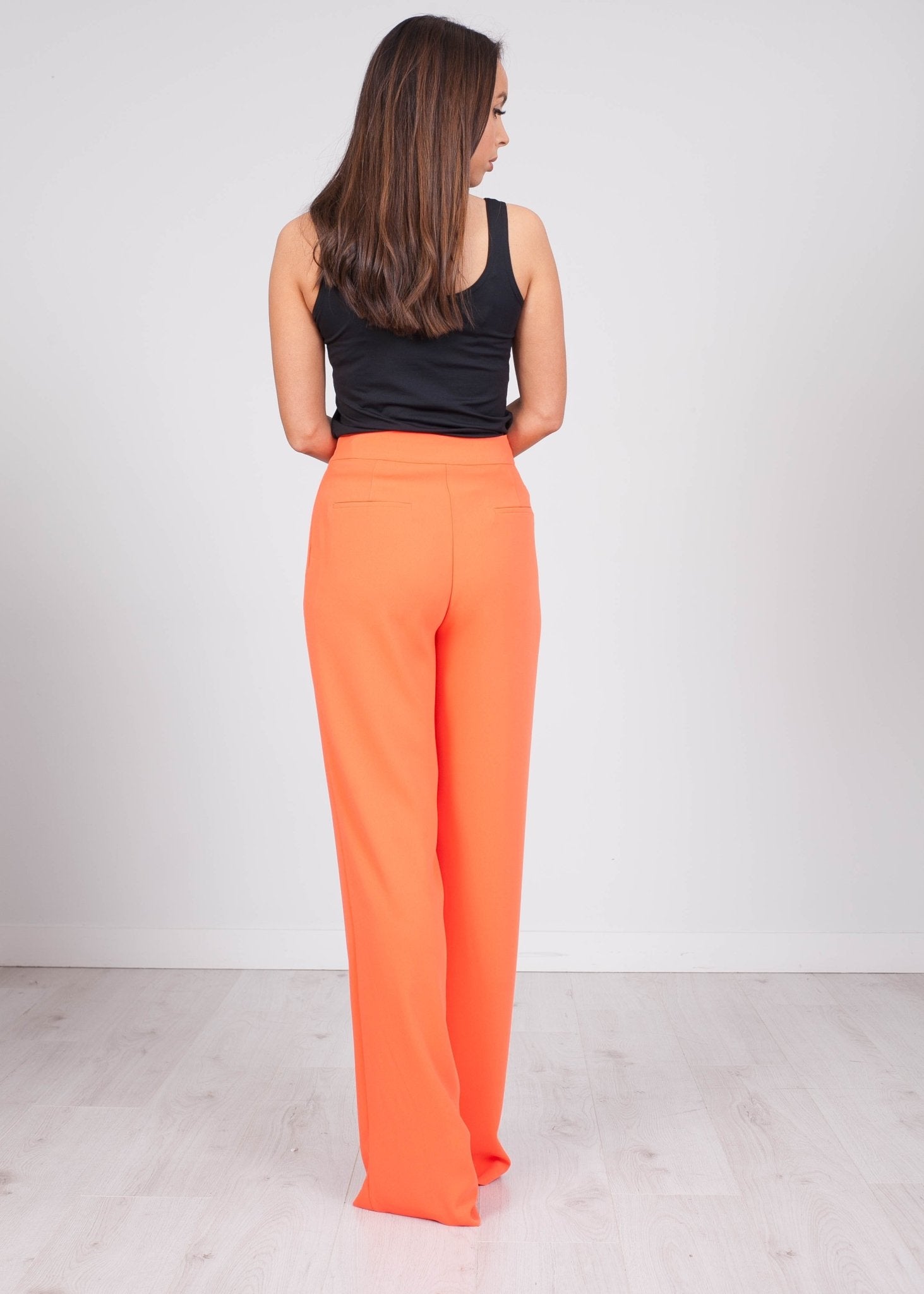 Alana Orange Trousers - The Walk in Wardrobe