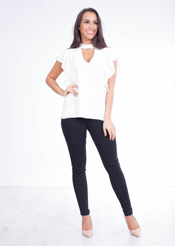 Alana White Blouse - The Walk in Wardrobe