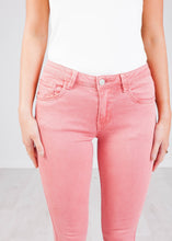 Load image into Gallery viewer, Alexa Pink Skinny Jeans - The Walk in Wardrobe