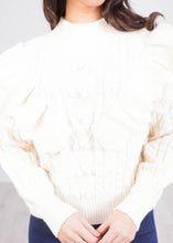 Load image into Gallery viewer, Alice Beige Frill Jumper - The Walk in Wardrobe
