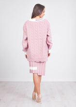 Load image into Gallery viewer, Alice Blush Cable Knit Two Piece - The Walk in Wardrobe