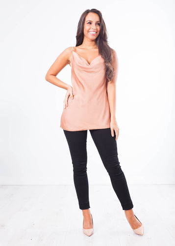 Alice Cowl Neck Cami - The Walk in Wardrobe