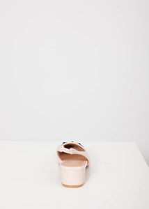 Alice Cream & Black Slingbacks - The Walk in Wardrobe