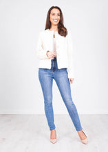 Load image into Gallery viewer, Alice Cream Tweed Jacket - The Walk in Wardrobe