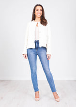 Load image into Gallery viewer, Alice Cream Tweed Jacket - The Walk in Wardrobe