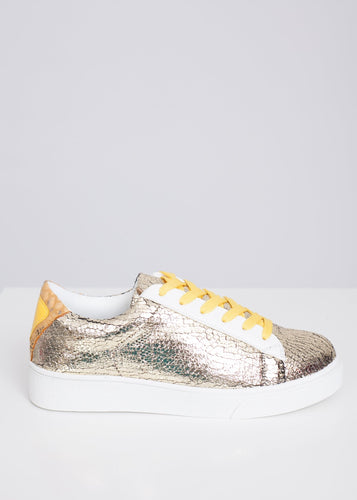 Alice Gold Trainers - The Walk in Wardrobe