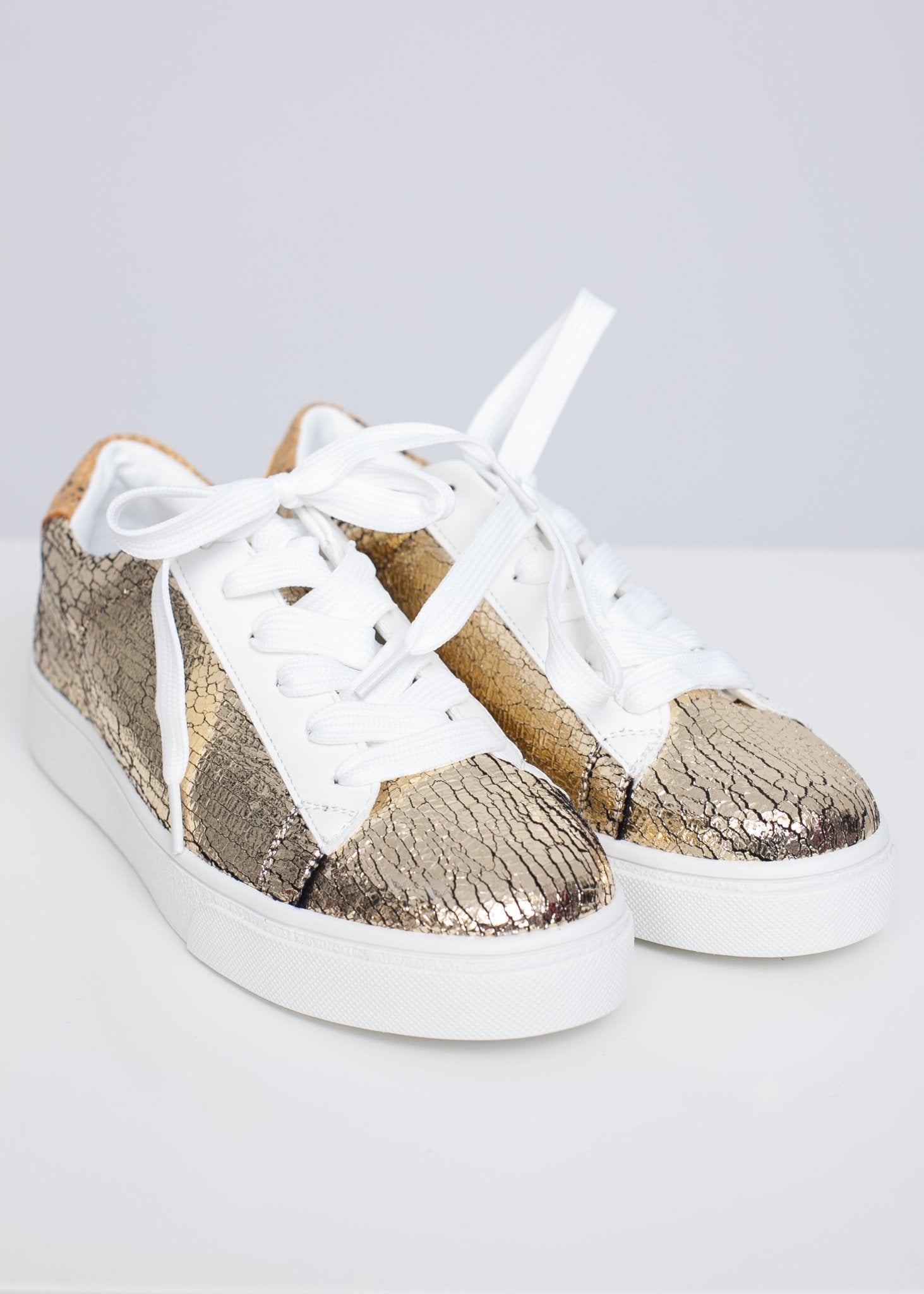 Alice Gold Trainers - The Walk in Wardrobe