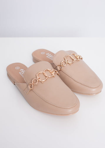 Alice Neutral Mule - The Walk in Wardrobe