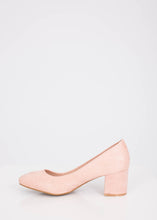 Load image into Gallery viewer, Alice Pink Block Heels - The Walk in Wardrobe