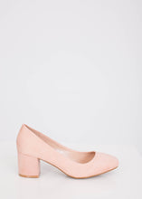 Load image into Gallery viewer, Alice Pink Block Heels - The Walk in Wardrobe
