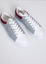 Load image into Gallery viewer, Alice Silver Trainers - The Walk in Wardrobe