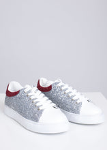 Load image into Gallery viewer, Alice Silver Trainers - The Walk in Wardrobe