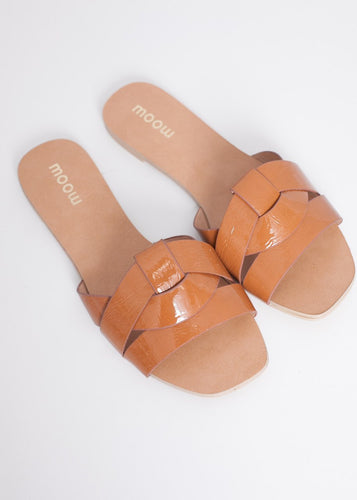 Alice Tan Sliders - The Walk in Wardrobe