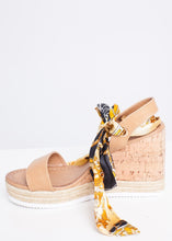 Load image into Gallery viewer, Alice Tie Wedges - The Walk in Wardrobe