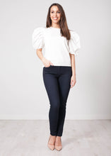 Load image into Gallery viewer, Alice White Puff Sleeve Jumper - The Walk in Wardrobe