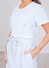 Load image into Gallery viewer, Aliyah Blue Dress - The Walk in Wardrobe