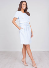 Load image into Gallery viewer, Aliyah Blue Dress - The Walk in Wardrobe