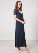Load image into Gallery viewer, Aliyah Navy Dress - The Walk in Wardrobe