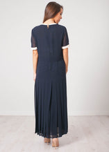 Load image into Gallery viewer, Aliyah Navy Dress - The Walk in Wardrobe