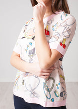 Load image into Gallery viewer, Aliyah Printed Pink Top - The Walk in Wardrobe