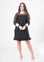 Load image into Gallery viewer, Aliyah Sheer Sleeve Dress - The Walk in Wardrobe