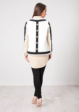 Load image into Gallery viewer, Aliyah White &amp; Black Jacket - The Walk in Wardrobe