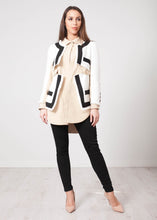Load image into Gallery viewer, Aliyah White &amp; Black Jacket - The Walk in Wardrobe