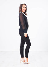 Load image into Gallery viewer, Aliyah White Collar Blouse - The Walk in Wardrobe