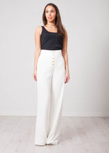 Load image into Gallery viewer, Aliyah White Trousers - The Walk in Wardrobe
