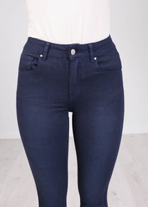 'Anna' Navy Jeans - The Walk in Wardrobe