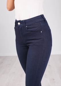 'Anna' Navy Jeans - The Walk in Wardrobe
