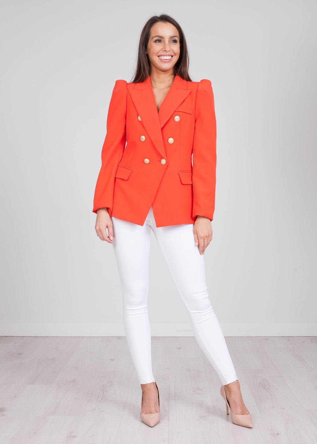 Arabella Coral Blazer - The Walk in Wardrobe