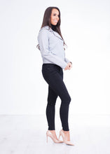 Load image into Gallery viewer, Arabella Grey Faux Leather Jacket - The Walk in Wardrobe