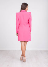 Load image into Gallery viewer, Arabella Pink Blazer Dress - The Walk in Wardrobe