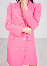 Load image into Gallery viewer, Arabella Pink Blazer Dress - The Walk in Wardrobe