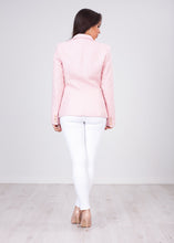 Load image into Gallery viewer, Arabella Pink Shimmer Blazer - The Walk in Wardrobe