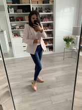Load image into Gallery viewer, Arabella Pink &amp; White Blazer - The Walk in Wardrobe