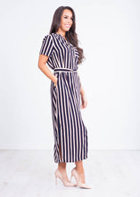 Load image into Gallery viewer, Arabella Stripe Dress - The Walk in Wardrobe