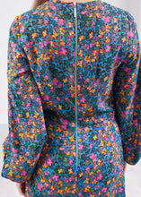 Load image into Gallery viewer, Cara Blue Split Sleeve Dress - The Walk in Wardrobe