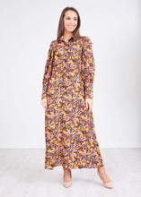 Load image into Gallery viewer, Cara Mustard Midi Dress - The Walk in Wardrobe