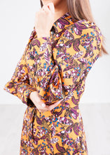 Load image into Gallery viewer, Cara Mustard Midi Dress - The Walk in Wardrobe