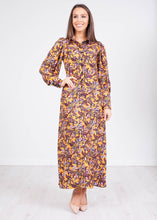 Load image into Gallery viewer, Cara Mustard Midi Dress - The Walk in Wardrobe