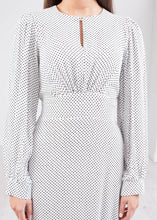 Load image into Gallery viewer, Cara Polka Dot Midi Dress - The Walk in Wardrobe